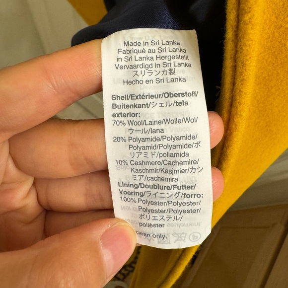 NWOT J CREW Blazer Coat Wool Cashmere Blend Italian Mario Bellucci Size Small - Picture 4 of 11